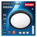 Activejet LED Plafond AJE-PANAMA RGB Black + remote control