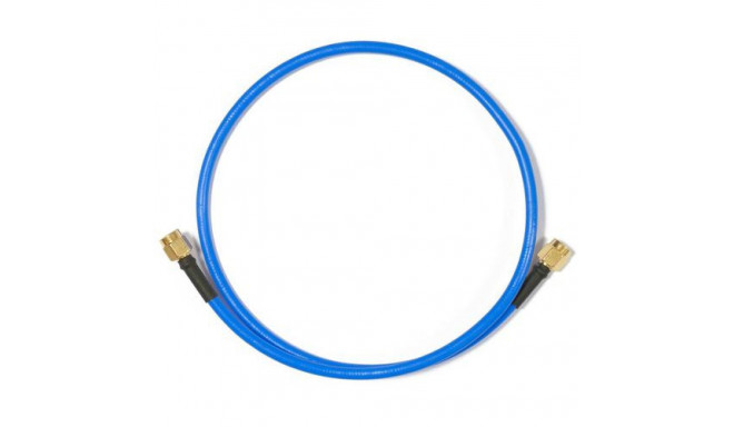 Mikrotik Flex-guide coaxial cable 0.5 m RPSMA Blue