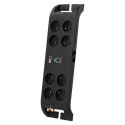 Emos P54052 surge protector Black 230 V 3 m