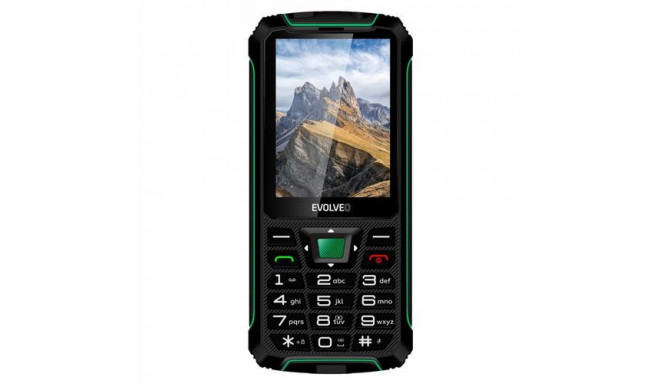 Evolveo StrongPhone SPW4RD 7.11 cm (2.8&quot;) 170 g Black, Green