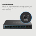 Mercusys 10-Port 10/100Mbps Desktop Switch with 8-Port PoE+