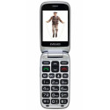 Evolveo EasyPhone FS 7.11 cm (2.8&quot;) 105 g Black Senior phone