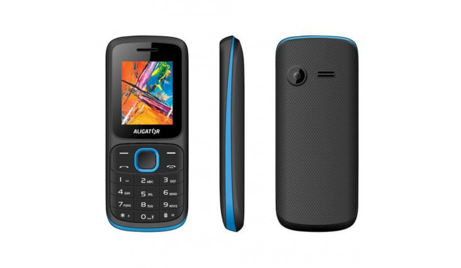 Aligator D210 4.57 cm (1.8&quot;) 66 g Black, Blue Senior phone