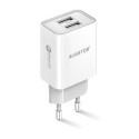 Aligator CHA0043 mobile device charger Universal White AC Fast charging Indoor