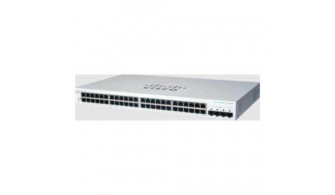 Cisco CBS220-48T-4G Managed L2 Gigabit Ethernet (10/100/1000) 1U White