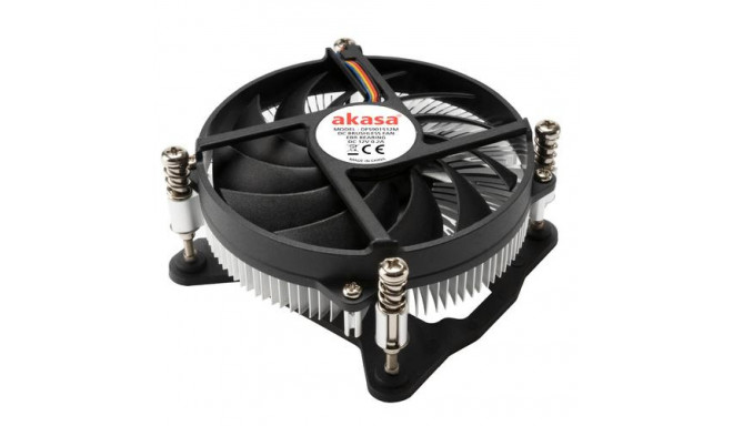 Akasa KS12 Low profile cooler optimised for Mini-ITX and HTPC cases. Supports up to 65W TDP.