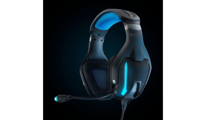 Energy Sistem ESG 5 SHOCK Headphones Wired Head-band Gaming Black, Blue