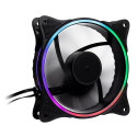 Inter-Tech 888860272 computer cooling system Universal Fan 12 cm Black 1 pc(s)