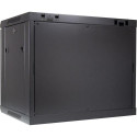 Inter-Tech SMA-6409 9U Wall mounted rack Black