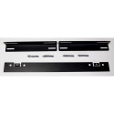 Inter-Tech SMA-6409 9U Wall mounted rack Black