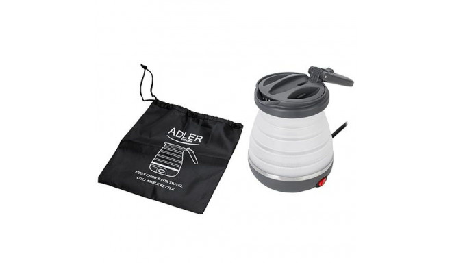 Adler AD 1279 electric kettle 0.6 L 750 W Black, White