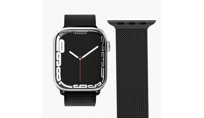 Vonmählen Milanese Loop Band Black Stainless steel