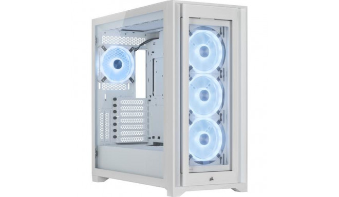 Corsair 5000X RGB QL Edition Midi Tower White