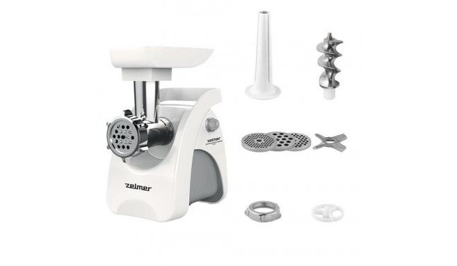 Zelmer ZMM9801B mincer 2200 W Stainless steel, White