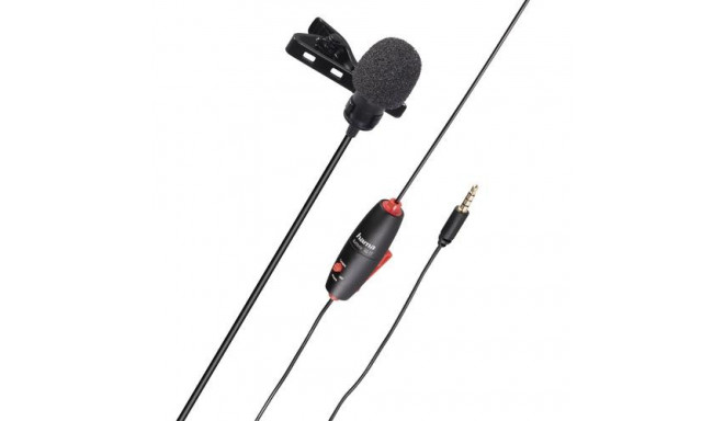 Hama Smart Black Clip-on microphone