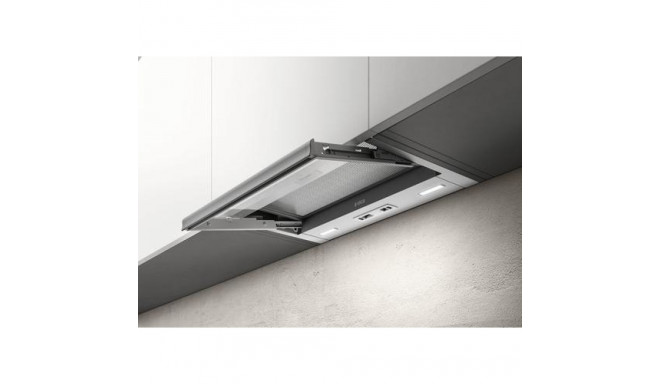 Elica SKLOCK-S-60-2.0 Semi built-in (pull out) Silver 425 m³/h