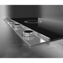 Elica NIKOLATESLA UNPLUGGED BLIX/A/90 Black, Stainless steel Built-in Zone induction hob 4 zone(s)