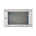 Extralink Rackmount cabinet 6U 600x600 Gray wall mounted