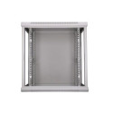 Extralink Rackmount cabinet 12U 600x600 Gray wall mounted