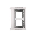 Extralink Rackmount cabinet 12U 600x450 Gray wall mounted