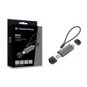 Conceptronic BIAN05G 2-in-1 USB 3.0 Dual Plug Card Reader, SD/MicroSD 3.0, UHS-I