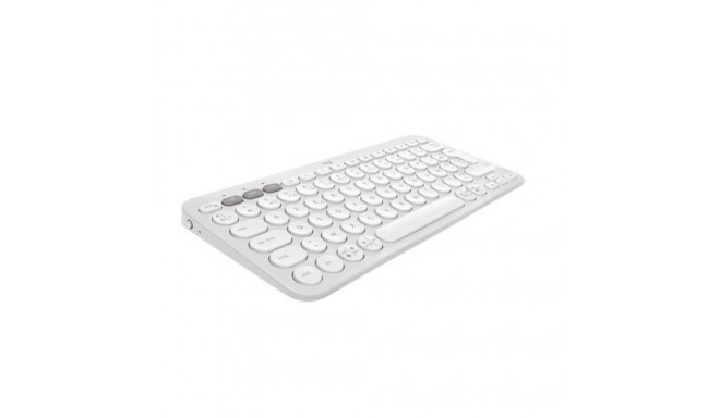 Logitech Pebble Keys 2 K380s keyboard Universal RF Wireless + Bluetooth QWERTY US International Whit