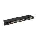 Lanberg PPSA-1024-B patch panel 1U