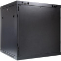 Inter-Tech SMA-6612 12U Wall mounted rack Black