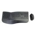 Conceptronic ORAZIO ERGO Wireless Ergonomic Keyboard &amp; Mouse Kit, Spanish layout