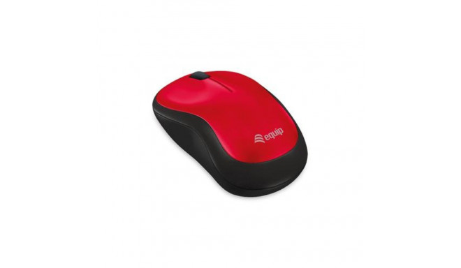 Equip Comfort Wireless Mouse, Red
