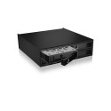 ICY BOX IB-2242U2K 13.3 cm (5.25&quot;) Storage drive tray Black