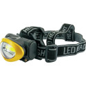 Schwaiger WLED 40 Black, Yellow Headband flashlight COB LED