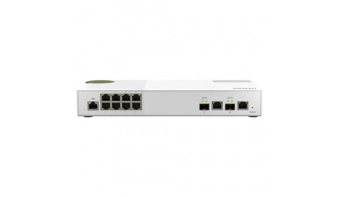 QNAP QSW-M2108-2C network switch Managed L2 2.5G Ethernet (100/1000/2500) Grey, White