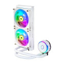 Cooler Master MasterLiquid PL240 Flux White Edition Computer case Liquid cooling kit 12 cm