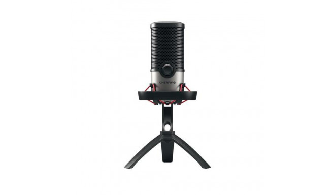 CHERRY UM 6.0 ADVANCED Black, Silver Table microphone