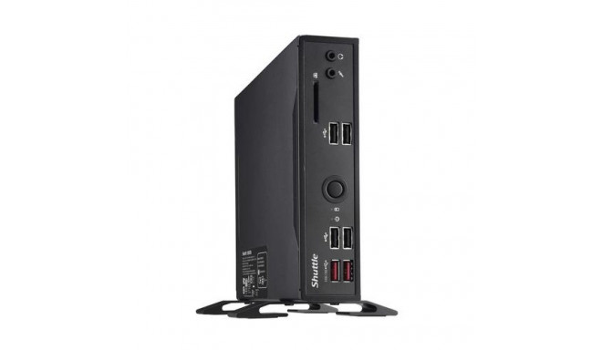 Shuttle XPC slim Barebone DS20U3V2, i3-10110U, 2x LAN (1xGbit, 1x 2.5Gbit),1xCOM,1xHDMI,1xDP, fanles