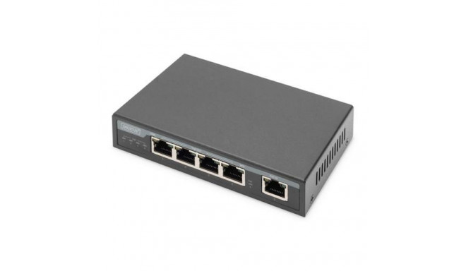 Digitus 4 Port Gigabit 4PPoE Extender, 802.3at, 60 W