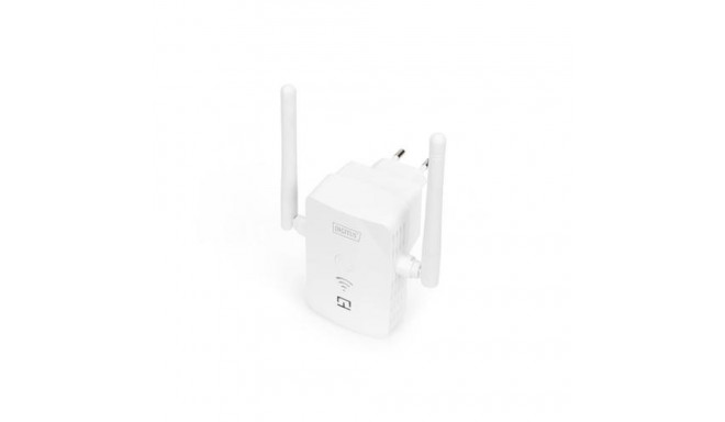 Digitus 300 Mbps Wireless Repeater / Access Point, 2.4 GHz + USB Charging Port