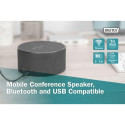 Digitus Mobile Conference Speaker, Bluetooth and USB comptible