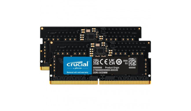 Crucial CT2K8G48C40S5 memory module 16 GB 2 x 8 GB DDR5 4800 MHz