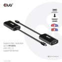 CLUB3D Mini DisplayPort 1.4 to HDMI 4K120Hz with DSC1.2 Active Adapter M/F