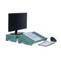 BakkerElkhuizen Q-riser 110 Circular 76.2 cm (30&quot;) Green Desk