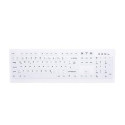 CHERRY AK-C8100F-FU1-W/GE keyboard Office RF Wireless QWERTZ German White