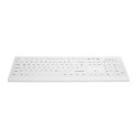 CHERRY AK-C8100F-FU1-W/GE keyboard Office RF Wireless QWERTZ German White