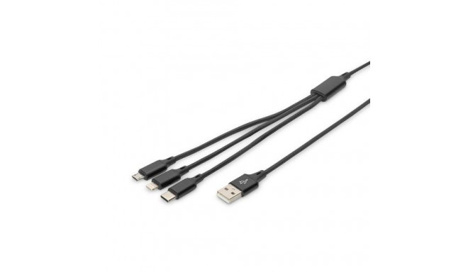 Digitus 3-in-1 charging cable