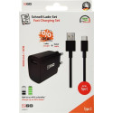 2GO 795817 mobile device charger Black Indoor