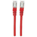 Intellinet Network Patch Cable, Cat7 Cable/Cat6A Plugs, 10m, Red, Copper, S/FTP, LSOH / LSZH, PVC, R