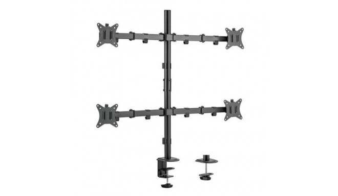 Equip 17&quot;-32&quot; Articulating Quad Monitor Desk Mount Bracket