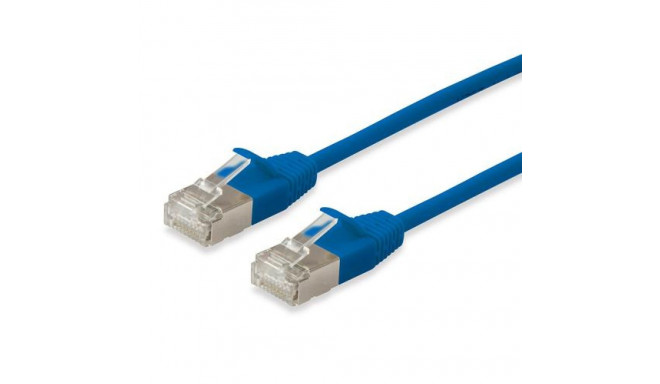Equip Cat.6A F/FTP Slim Patch Cable, 15m, Blue