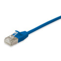 Equip Cat.6A F/FTP Slim Patch Cable, 15m, Blue